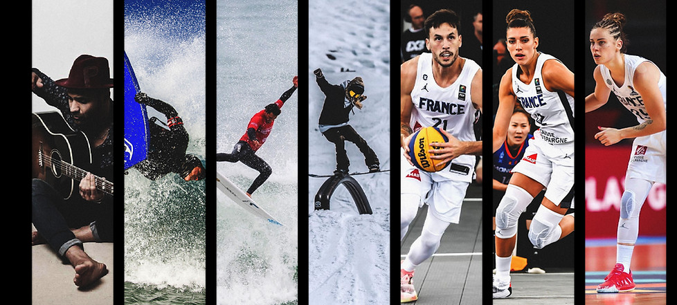 les ambassadeurs Marchill, basket, surf, skate, musique